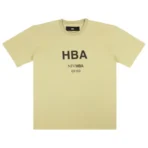 Beige Hood By Air Logo Short-Sleeve T-Shirt