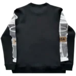 Black Hood By Air Graphic Sweatshirt Back