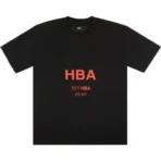 Black Hood By Air Red Logo Short-Sleeve Tee