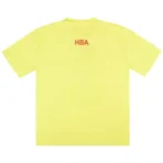 Yellow Hood By Air Hbatex Short-sleeve T-shirt Back