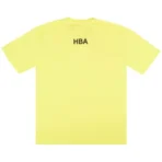 Yellow Hood By Air Star Short-Sleeve T-Shirt Back